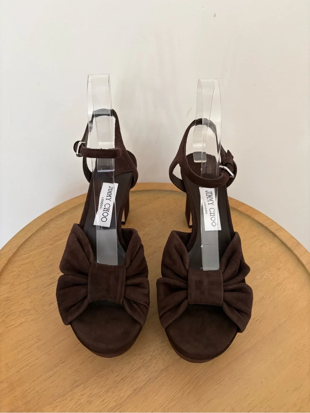 New Jimmy Choo Heloise 80MM Platform Heels